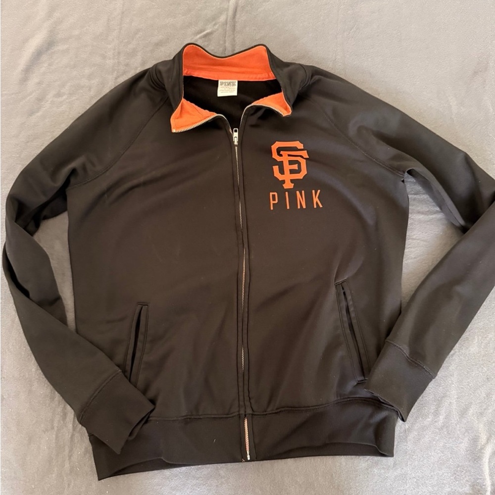 MLB Victoria’s Secret Pink San Francisco Giants Zip Up